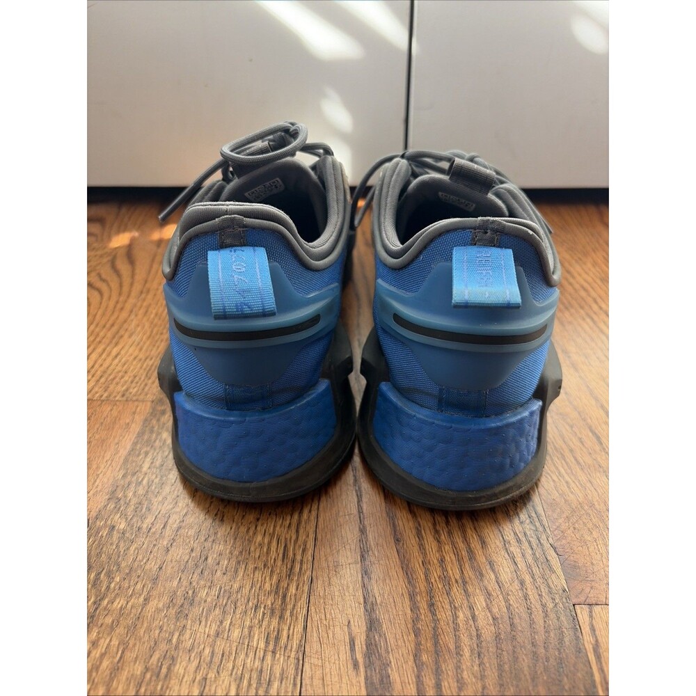 Adidas NMD_R1 V3 Grey Bright Royal Sneakers Men’s Size 13 - Picture 4 of 6